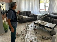 مستوطن "سيدروت" بعد قصفها من قبل المقاومة