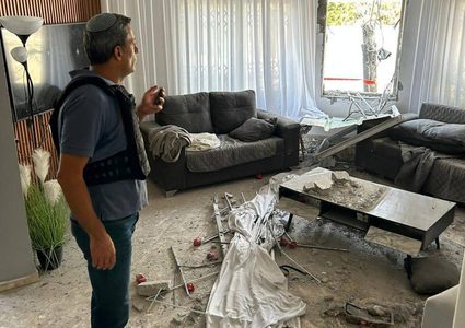 مستوطن "سيدروت" بعد قصفها من قبل المقاومة