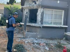 مستوطن "سيدروت" بعد قصفها من قبل المقاومة