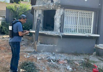 مستوطن "سيدروت" بعد قصفها من قبل المقاومة