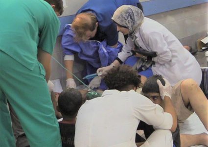 الصحة: عدد الجرحى يفوق القدرة الاستيعابية للمشافي بغزة