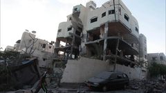 استشهاد مواطن وأفراد أسرته بقصف منزل في جباليا