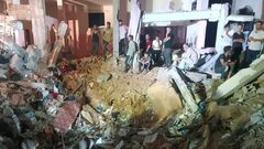 18 شهيدا معظمهم من الأطفال في قصف الاحتلال منزلين في خان يونس