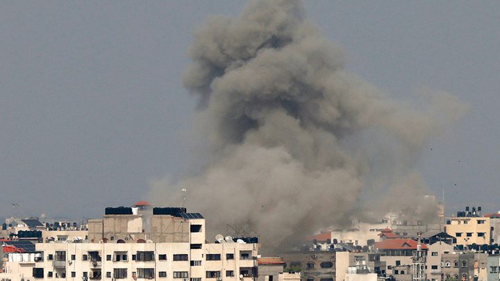 غارات مكثفة على مناطق متفرقة من غزة