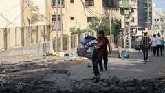 غزة في اليوم السادس من العدوان الإسرائيلي