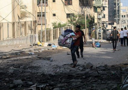 غزة في اليوم السادس من العدوان الإسرائيلي