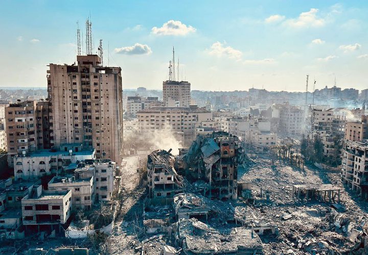 لقطات توثق أحياء سكنية دمرت بأكملها في غزة بعد الغارات الإسرائيلية