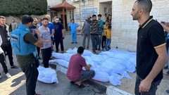 غزة: ارتقاء عشرات الشهداء في مجزرة ارتكبها الاحتلال بحق عائلة حسونة في الزوايدة