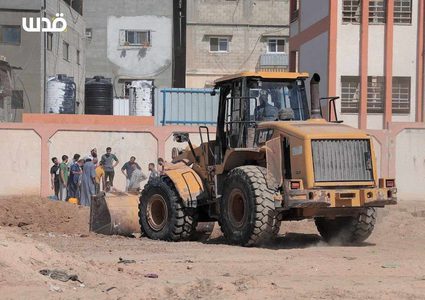 تجهيز مقابر جماعية في غزة لدفن العشرات من ضحايا القصف الإسرائيلي