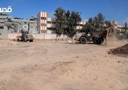 تجهيز مقابر جماعية في غزة لدفن العشرات من ضحايا القصف الإسرائيلي