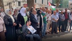 نابلس: مسيرة منددة بتواصل العدوان الإسرائيلي على غزة