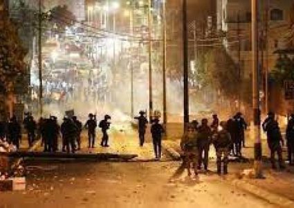 مواجهات مع قوات الاحتلال في الخضر جنوب بيت لحم