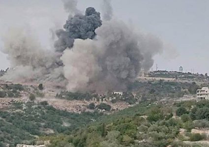 الاحتلال يقصف مواقع جنوب لبنان