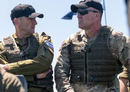 ضابط عسكري أمريكي يصل إسرائيل قبل بايدن