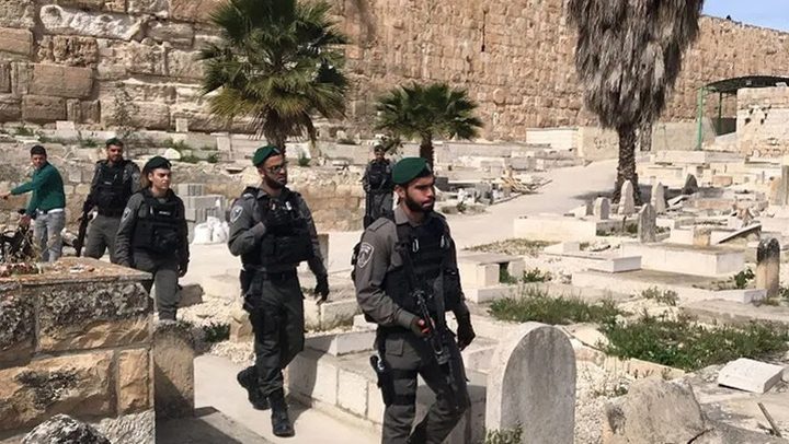 مستعمرون يدنسون مسجد في يطا