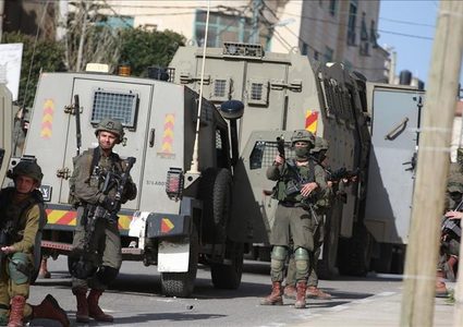 اصابة 10 جنود اسرائليين خلال مواجهات في مخيم نور شمس