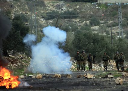 اندلاع مواجهات مع الاحتلال في كفر قدوم شرق قلقيلية