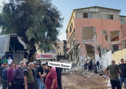 جماهير شعبنا تشيع جثامين ١٠ شهداء من مخيم نور شمس