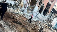 تظاهرات حاشدة تنديدا بالعدوان الاسرائيلي على شعبنا