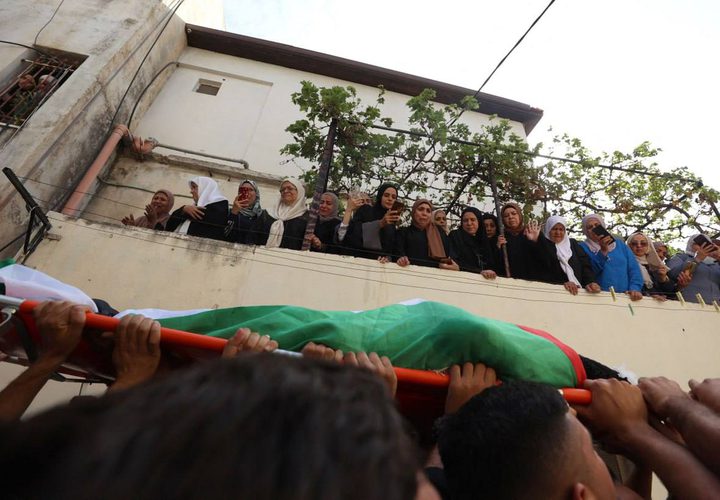 تشييع جثماني الشهيدين في زواتا، محمد أبو زر وجهاد صالح
