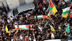 تشييع جثماني الشهيدين في زواتا، محمد أبو زر وجهاد صالح