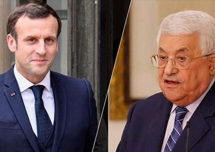 ماكرون يلتقي محمود عباس الثلاثاء في رام الله