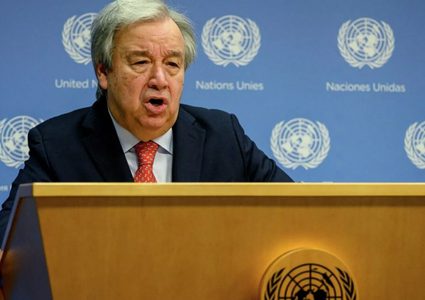 غوتيريش: تحدثت عن مظالم الشعب الفلسطيني وصُدمت من تحريف تصريحاتي