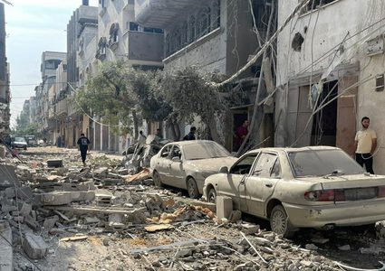 15 شهيدا و60 مصابا معظمهم من الأطفال في قصف استهدف مربع سكني في خان يونس