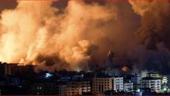 غزة تحت النار برا وجوا وبحرا- قصف إسرائيلي عنيف وغير مسبوق