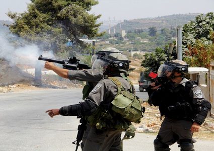 إصابة شاب برصاص الاحتلال الحي شمال غرب رام الله