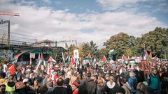 تظاهرات في عدة مدن سويسرية تنديدا بعدوان الاحتلال على الشعب الفلسطيني