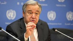 غوتيريش يندد بتصعيد القصف على قطاع غزة ويدعو إلى "وقف إطلاق نار"