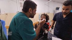 إصابات جراء غارات الاحتلال المكثفة على مناطق شمال غزة.