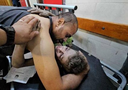 إصابات جراء غارات الاحتلال المكثفة على مناطق شمال غزة.