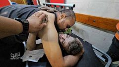 إصابات جراء غارات الاحتلال المكثفة على مناطق شمال غزة.