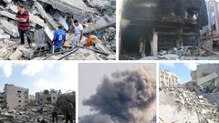 عشرات الشهداء والجرحى في قصف إسرائيلي استهدف منازل في قطاع غزة