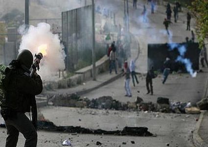 إصابة بالرصاص الحي خلال مواجهات مع الاحتلال في مخيم الدهيشة