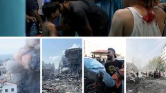 شهيدان وإصابات في قصف للاحتلال استهدف مركبة مدنية في مخيم النصرات