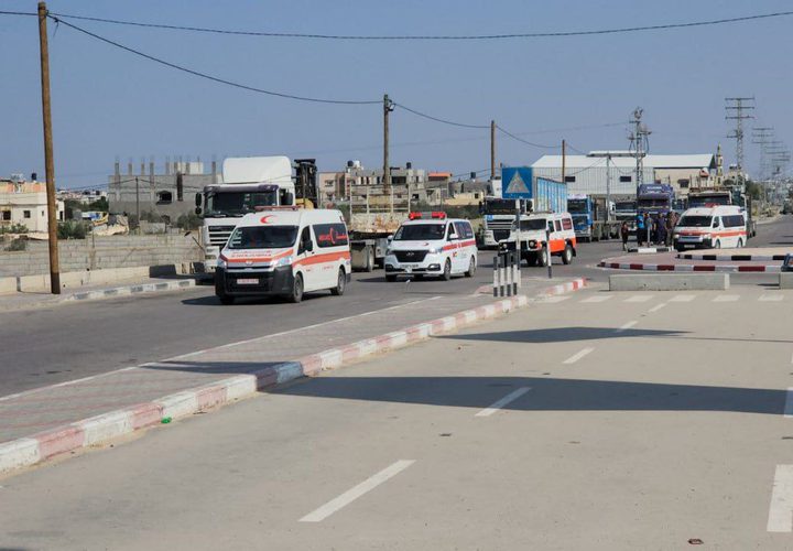 عبور الدفعة الأولى من الجرحى الفلسطينيين في غزة إلى مصر