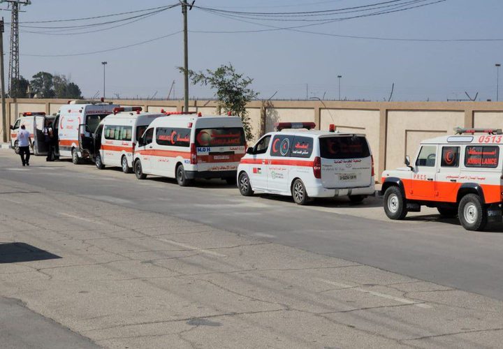 عبور الدفعة الأولى من الجرحى الفلسطينيين في غزة إلى مصر