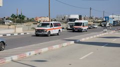 عبور الدفعة الأولى من الجرحى الفلسطينيين في غزة إلى مصر