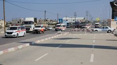 عبور الدفعة الأولى من الجرحى الفلسطينيين في غزة إلى مصر