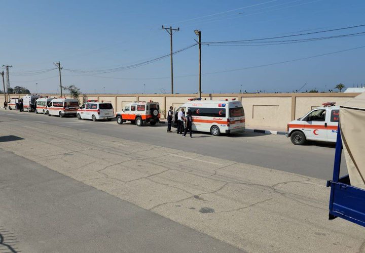 عبور الدفعة الأولى من الجرحى الفلسطينيين في غزة إلى مصر