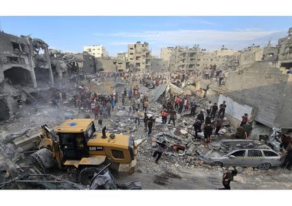 شهداء وجرحى في قصف إسرائيلي على مخيم جباليا ومنطقة الفالوجا