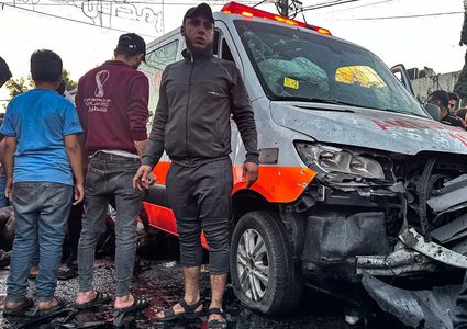 جيش الاحتلال يرتكب مجزرة بمجمع الشفاء الطبي ويعترف بقصف سيارة إسعاف