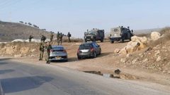 إصابة شاب برصاص الاحتلال في مخيم الفوار جنوب الخليل