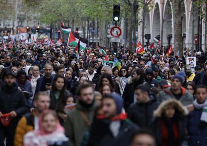 مظاهرات حاشدة في مختلف عواصم العالم تضامناً مع فلسطين وتنديداً بالعدوان على غزة