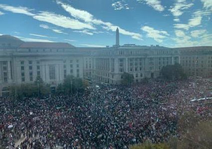 مظاهرات حاشدة في مختلف عواصم العالم تضامناً مع فلسطين وتنديداً بالعدوان على غزة