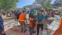 12 شهيدا على الأقل إثر قصف الاحتلال مدرسة الفاخورة التي تؤوي نازحين بمخيم جباليا