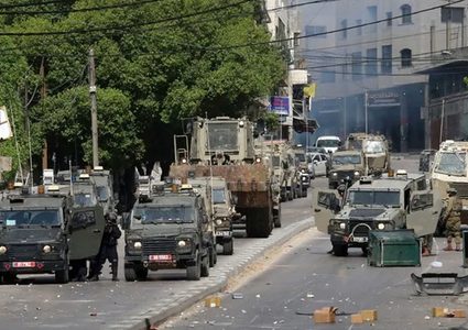 مواجهات مع الاحتلال في قرية بيت قاد شمال شرق جنين